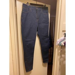 Madewell Curvy High Rise Jeans Dark Wash Size 32